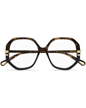 Chloé Tortoiseshell-Effect Frames - Black