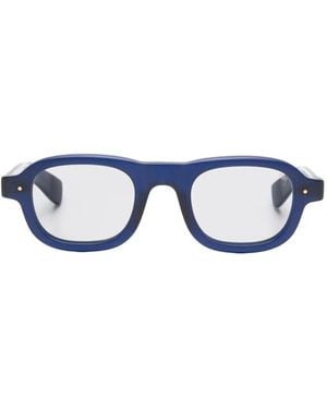 Eyevan 7285 Square-Frame Sunglasses - Blue