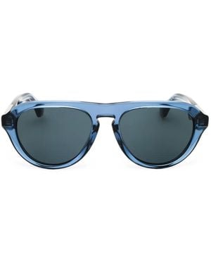 Burberry Pilot-Frame Sunglasses - Blue