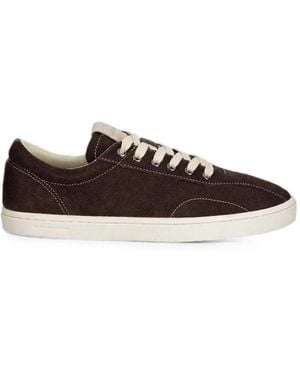 Stepney Workers Club Surma Suede Lace-Up Sneakers - Brown