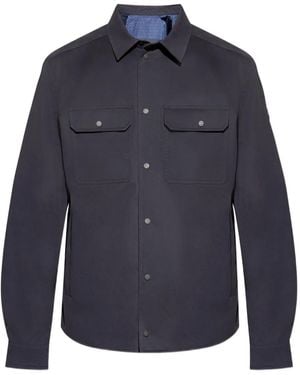 Moncler Cotton Polyester Shirt - Blue