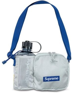 Supreme Box-Logo Side Bag - Blue