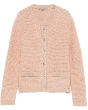 D.exterior Cardigan Con Paillettes - Neutro