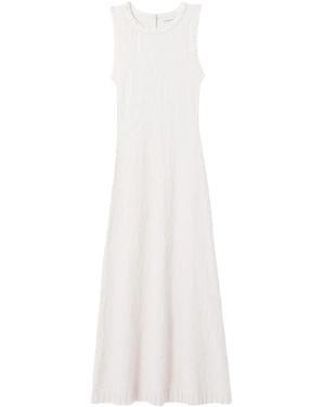 Claudie Pierlot ラッフル ドレス - ホワイト