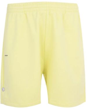 PANGAIA Side Vent Shorts - Yellow