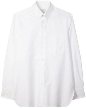 Paul Smith Camisa Oxford De Algodón - Blanco