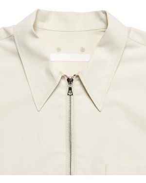 Sophnet Zip-Front Overshirt - Natural