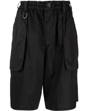 Y-3 ワイド ショートパンツ - ブラック
