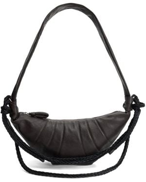 Lemaire Bolso de hombro Croissant mediano - Negro