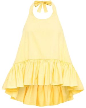 Azeeza Plath Bluse - Gelb
