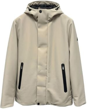 Heskimo Zip-Fastening Hooded Jacket - Natural
