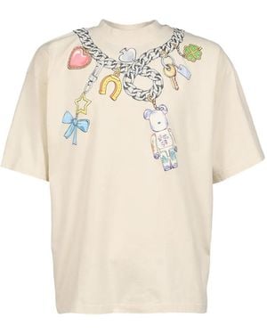 Egonlab Bearbrick-Print Cotton T-Shirt - White