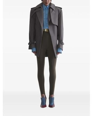 Mugler Trench Corto - Nero