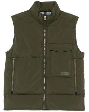 Paul Smith キルティング ベスト - グリーン