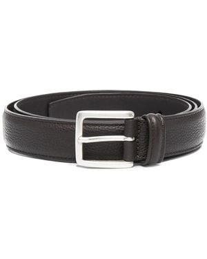 Dell'Oglio Adjustable Buckle Belt - Black