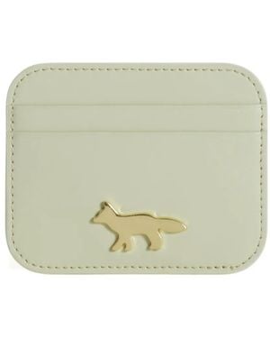 Maison Kitsuné Eddie Card Holder - Natural