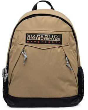 Napapijri Zip-Pocket Backpack - Natural