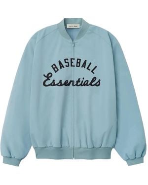 Fear Of God Mlb Bomber Jacket - Blue