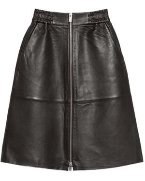 Ba&sh Pona Midirock mit Reißverschluss - Grau