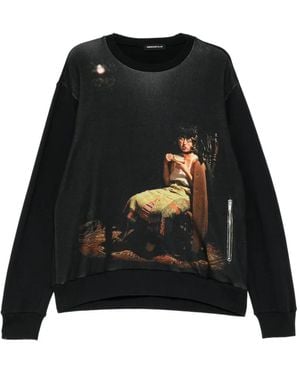 Undercover Sweat Cindy Sherman À Imprimé Graphique - Black
