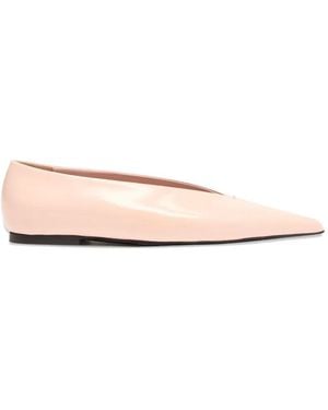 Proenza Schouler Slash Flats - Pink