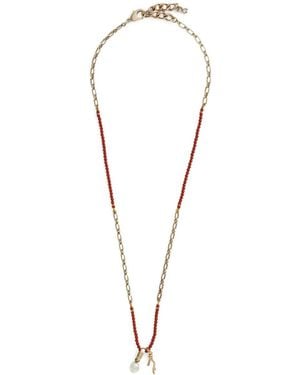 Dolce & Gabbana Collier À Détails De Pierres - Métallisé