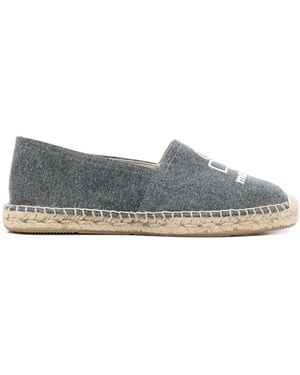 Isabel Marant Schwarze Bestickte Logo Gummisohle Schuhe - Grau