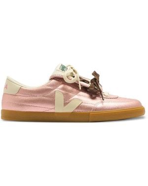Veja Sneakers Met Logo - Roze