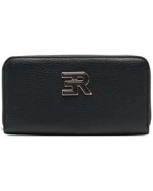 ERMANNO FIRENZE Portefeuille Zippé À Logo - Black