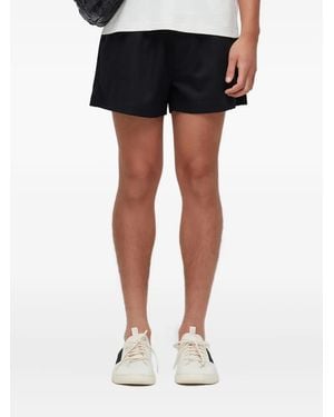 Osklen Short À Lien De Resserrage - Black