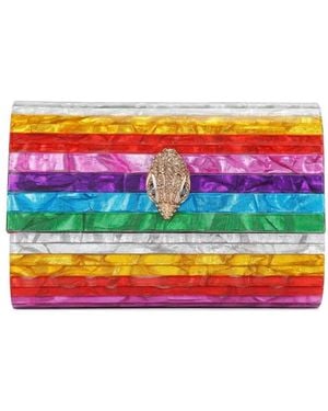 Kurt Geiger Party Eagle Clutch Bag - Grey