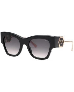 Philipp Plein Square-Frame Sunglasses - Grey