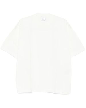Vetements Logo Regular T Shirt - White