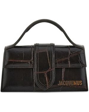 Jacquemus Bambino ストラップ ハンドバッグ S - ブラック
