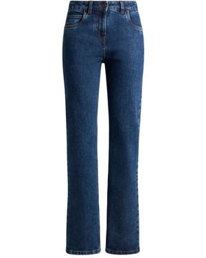 Etro Straight-Leg Jeans - Blue