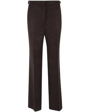 Gabriela Hearst Pressed-Crease Trousers - Grey