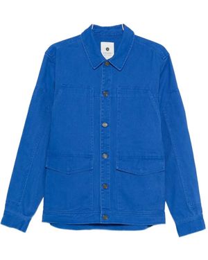 Anerkjendt Akoscar Hemdjacke Mit Knopfverschluss - Blau