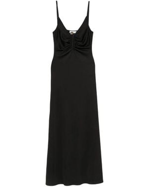 Christopher Esber Ruched Cut-Out Maxi Dress - Black