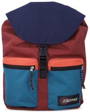 Eastpak Zaino Chapel Hill Pak'R Con Design Color-Block E Fibbia - Blu