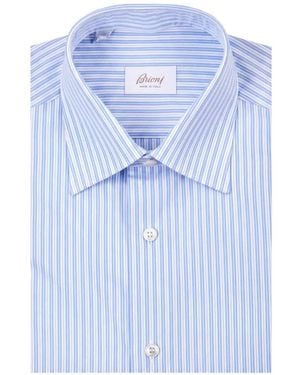 Brioni Camicia A Righe - Blu