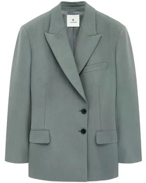 Anine Bing Aretha Blazer Met Dubbele Rij Knopen - Grijs