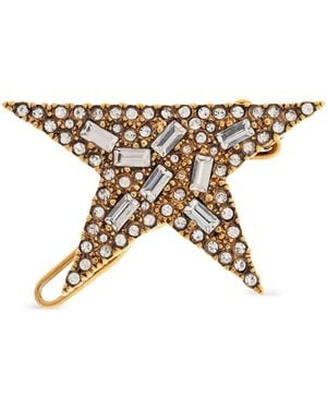 Golden Goose Star-Shaped Crystal Shoe Clip - Multicolor