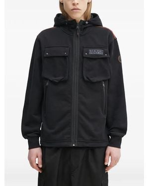 Napapijri Hooded Jacket - Black