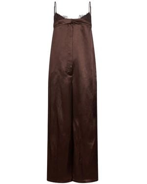 Liu Jo Stain Jumpsuit - Brown