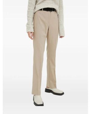 Bruuns Bazaar Pinstriped Tailored Pants - Natural