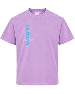 thisisneverthat From The World T-Shirt - Purple