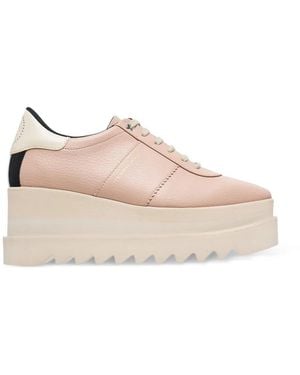 Stella McCartney Elyse Platform Trainers - Natural