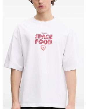 Fiorucci Slogan-Print T-Shirt - White