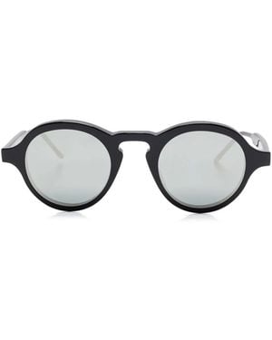 Thom Browne Round-Frame Sunglasses - Black