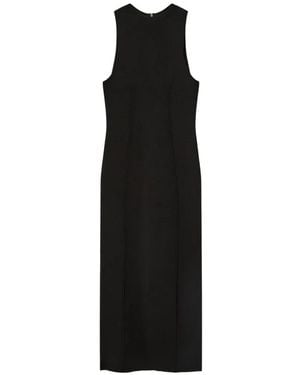 JOSEPH Mille Compact Milano Sleeveless Dress - Black